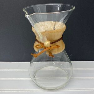 Chemex Eight Cup Handblown Glass Coffee Maker